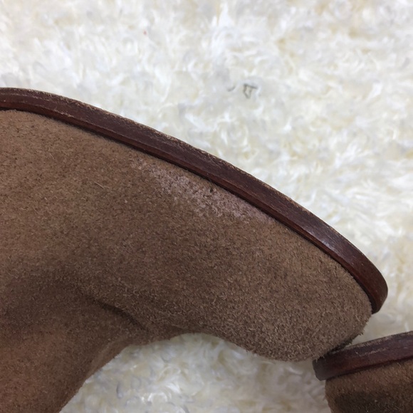 CORSO COMO Camel Tan Wedged Booties - Picture 5 of 6